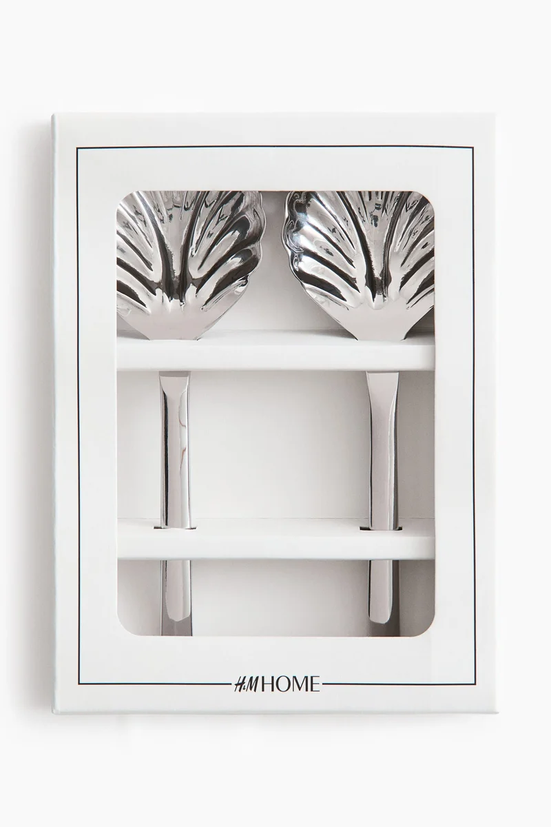 H&M Seashell-inspired salad servers